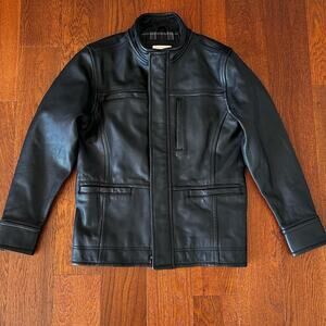 The Territory Ahead Crow’s Journey Leather Jacket Falcon Bluff size Small